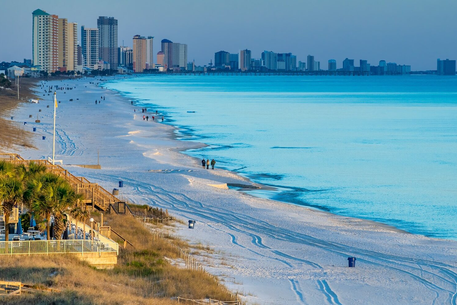 Panama City Beach at Sunset