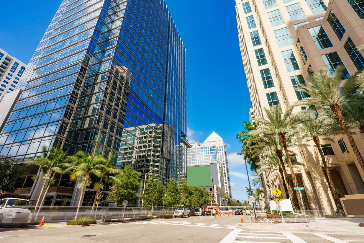 Street View of Downtown Fort Lauderdale