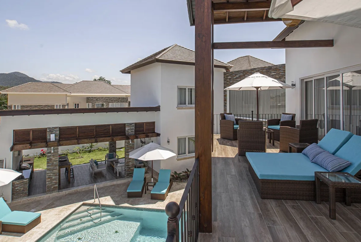 Villa Park at Lifestyle Holidays Vacation Club Puerto Plata balcony