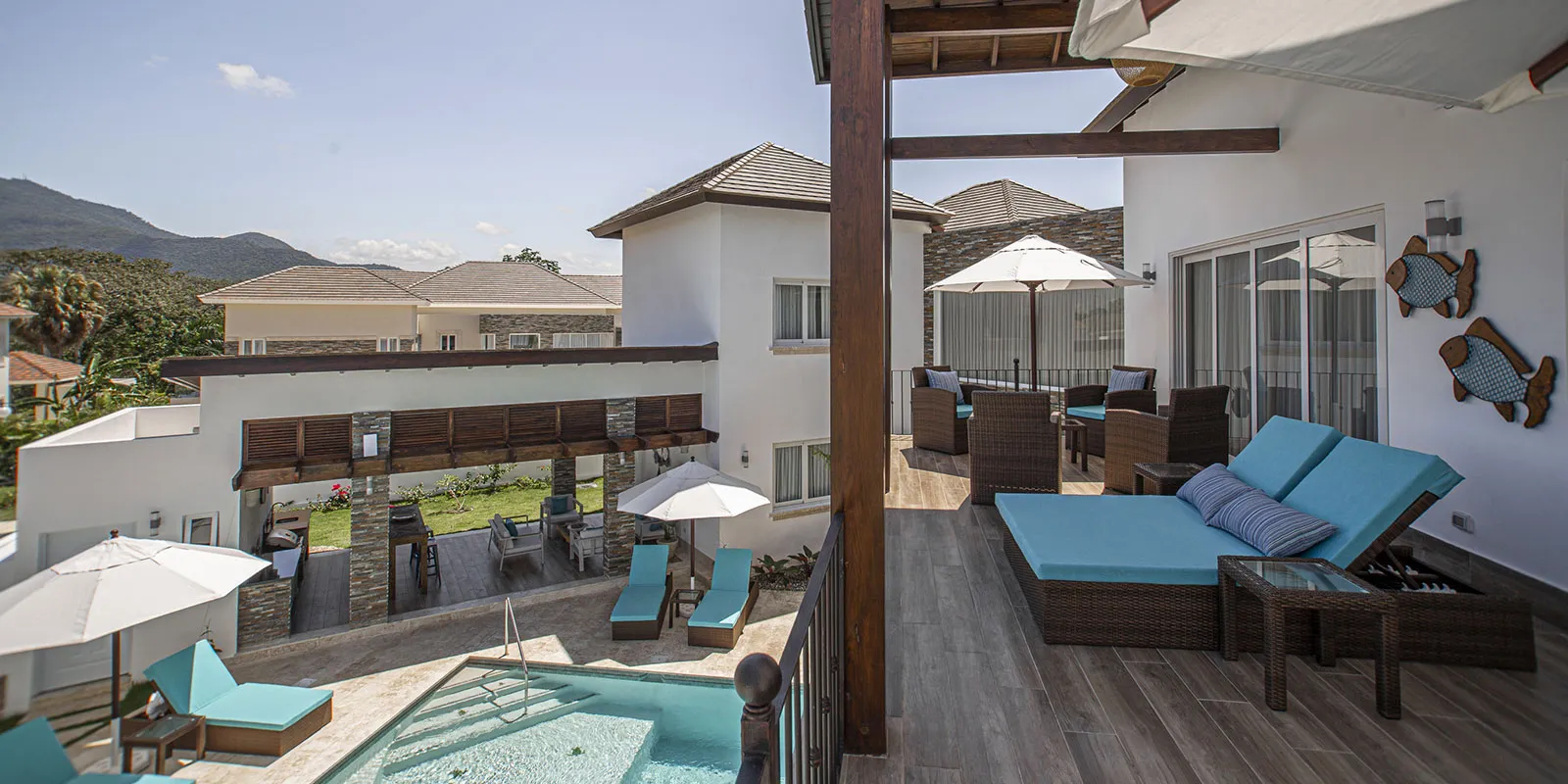 Villa Park at Lifestyle Holidays Vacation Club Puerto Plata balcony
