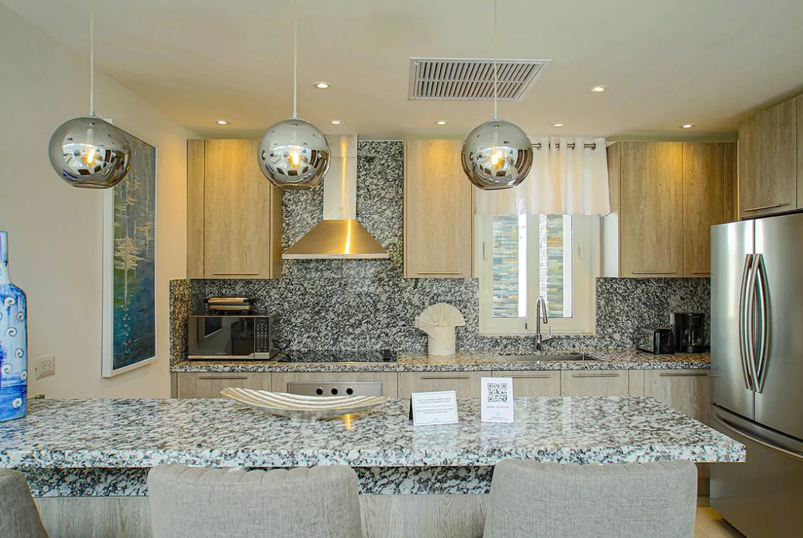 Villa Park at Lifestyle Holidays Vacation Club Puerto Plata kitchen