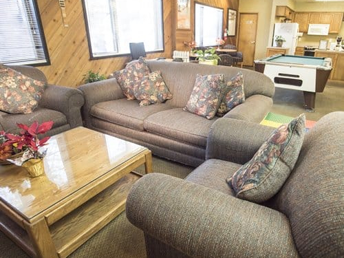 snow lake lodge big bear living room