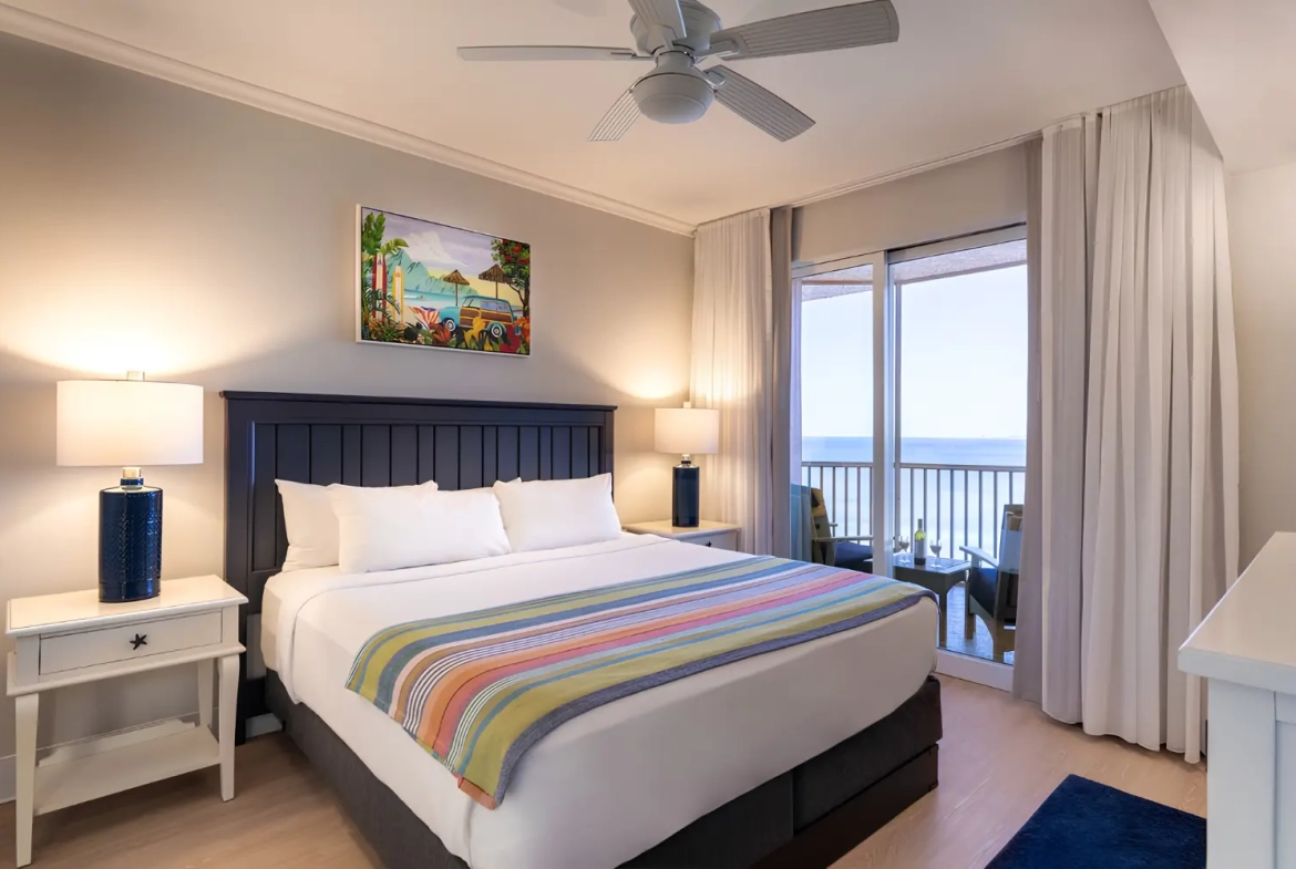 Pink Shell Beach Resort Bedroom