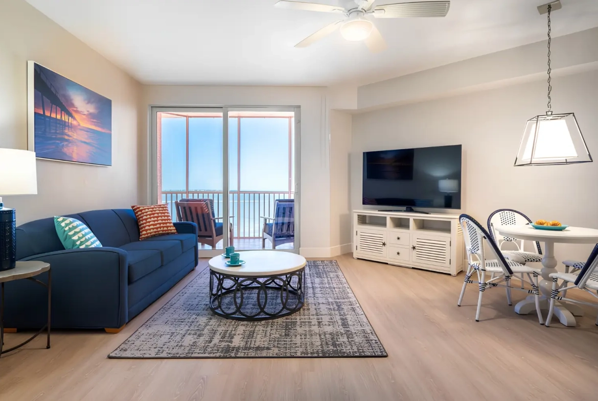Pink Shell Beach Resort Living Room
