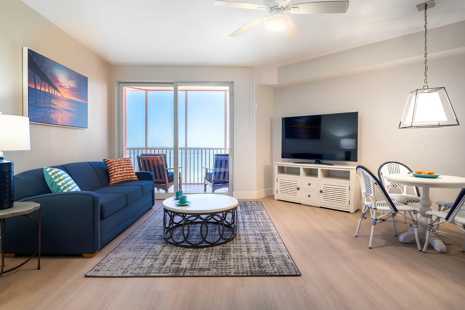 Pink Shell Beach Resort Living Room